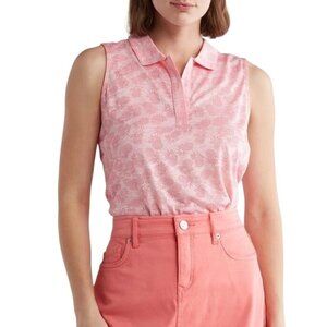 Tommy Bahama IslandZone Top Size Medium Palm Coast Jacquard Sleeveless Poolside